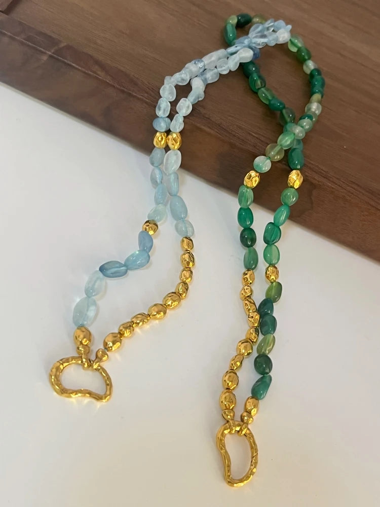 The Mira Necklace and Bracelet