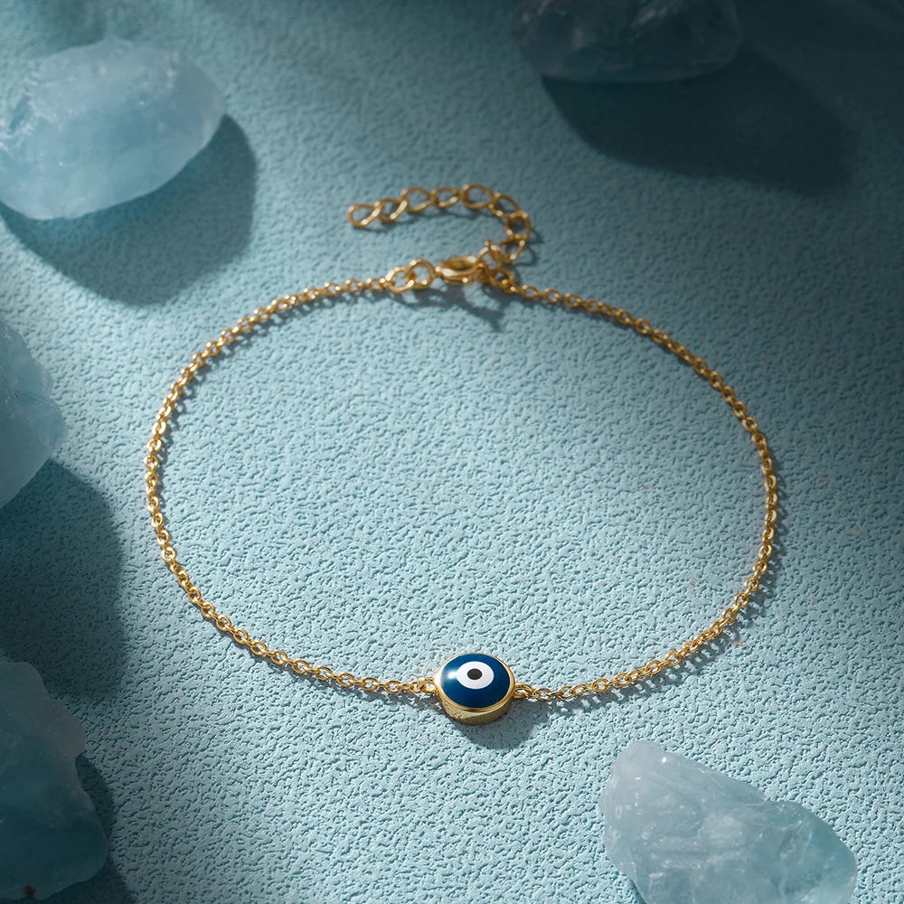 Evil Eye Pendant Bracelet