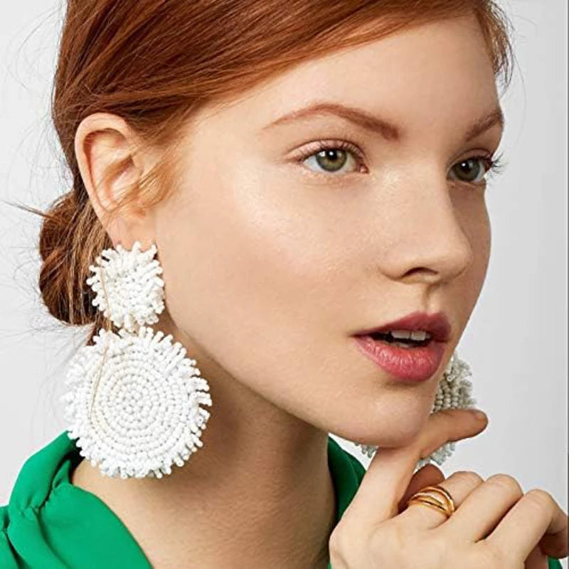 Bohemian Beaded earrings