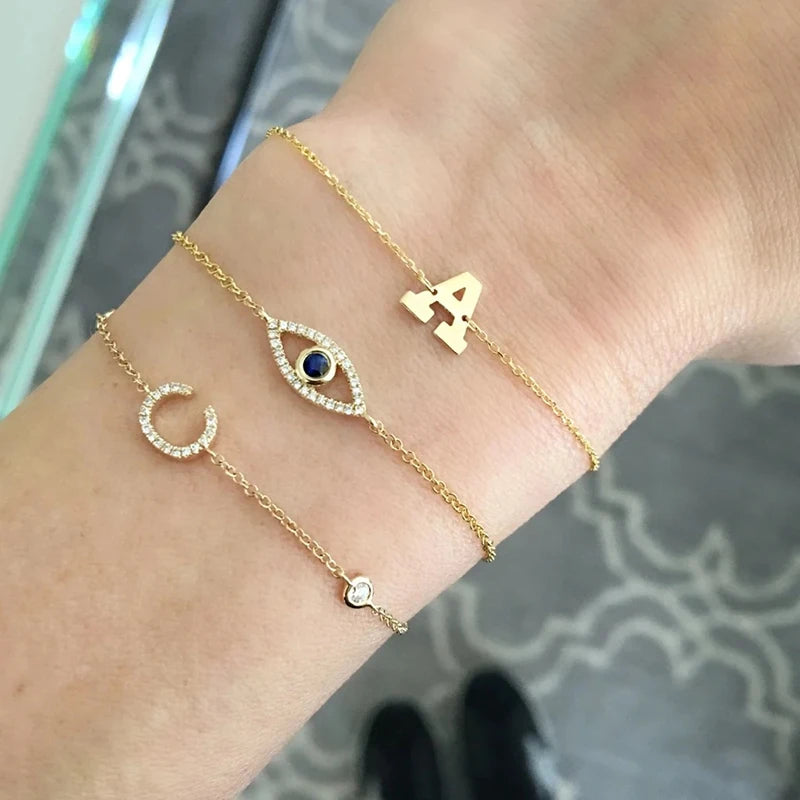 Evil Eye Pendant Bracelet