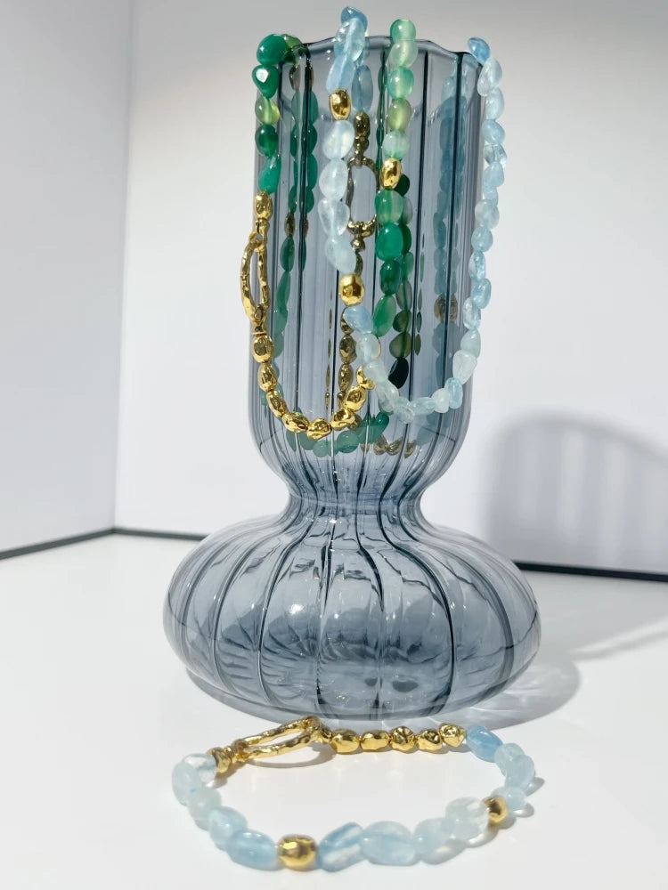 The Mira Necklace and Bracelet
