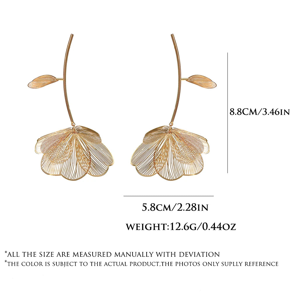 Petal Flower Earrings