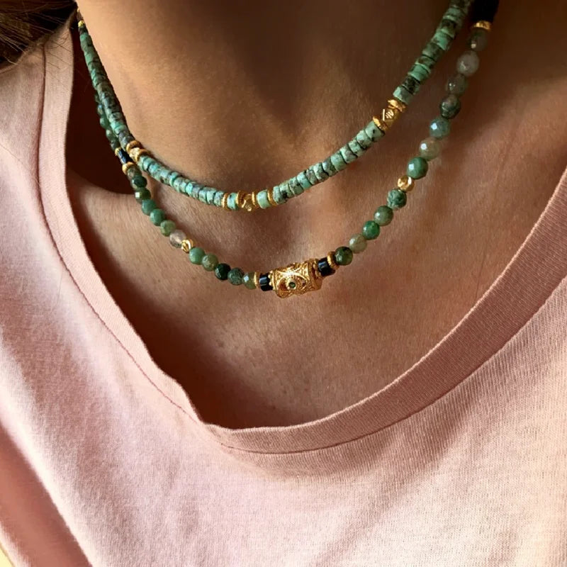 Natural Stone Handmade Necklaces