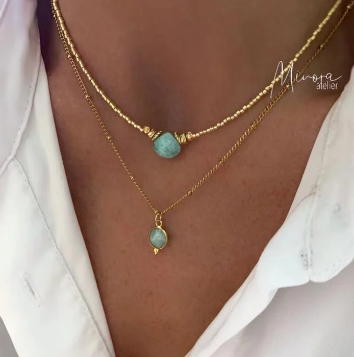 Natural Stone Handmade Necklaces
