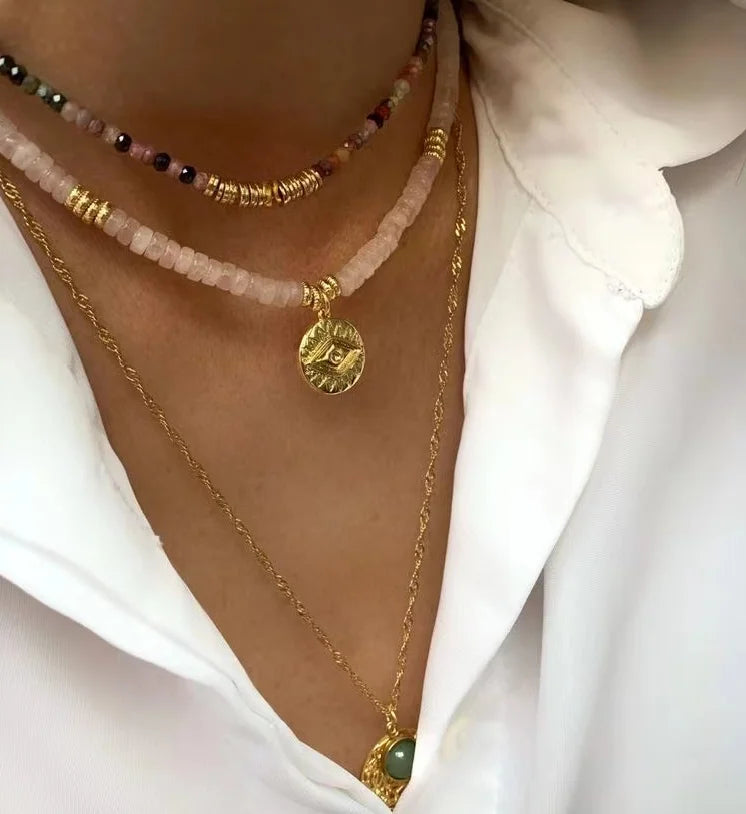 Natural Stone Handmade Necklaces